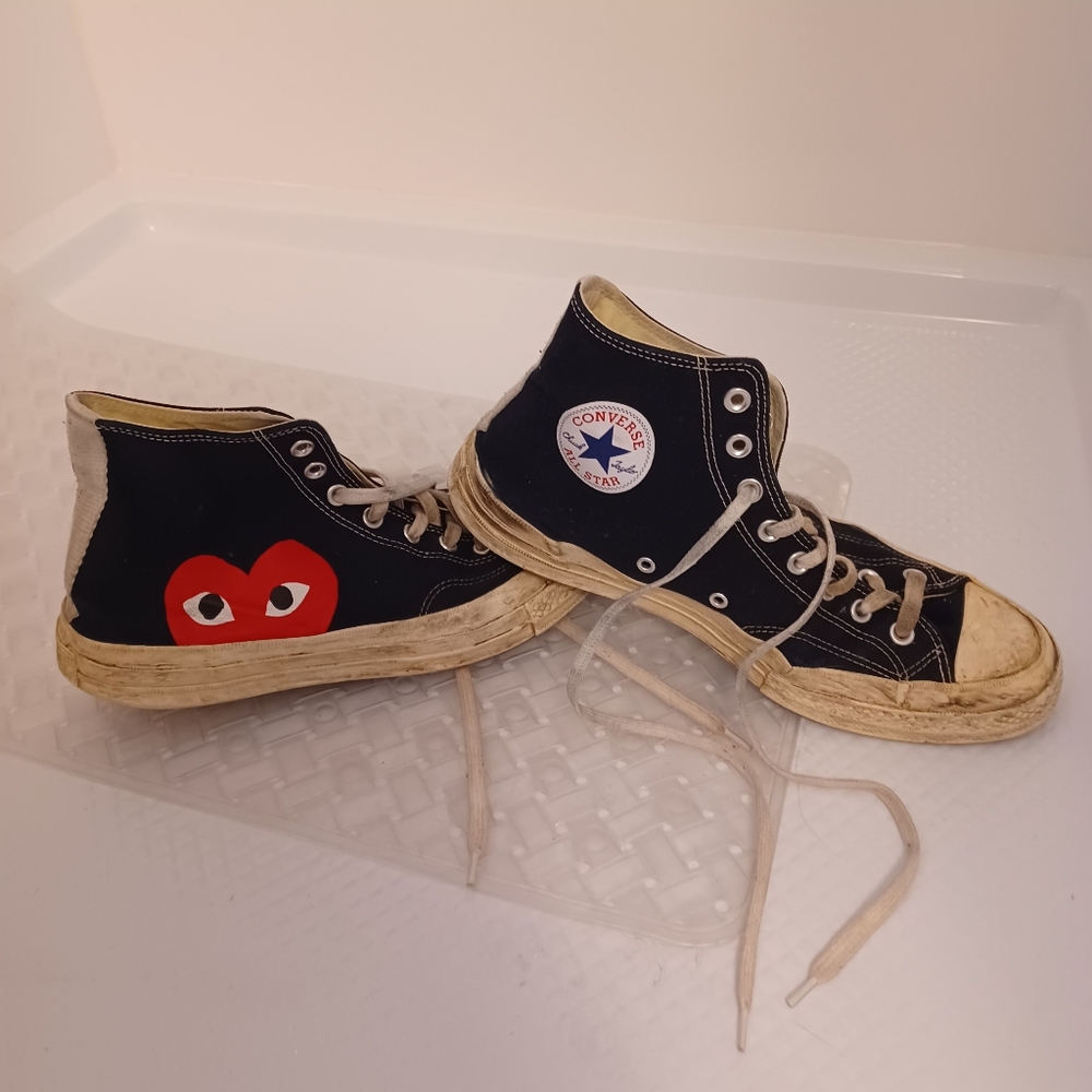 Converse Chuck Taylor All-star Hi Comme De Garcons Shoes